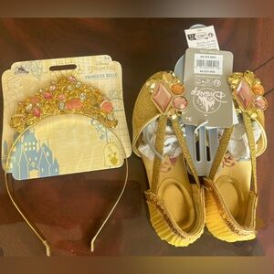 Disney Princess Belle Tiara & Costume Footwear